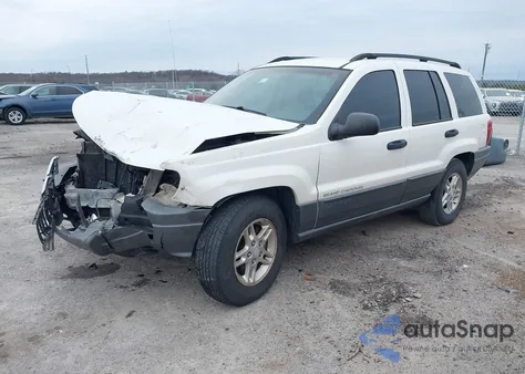 2002 Jeep Grand Cherokee Laredo z USA, uszkodzony, nr VIN 1J4GW48S42C108868